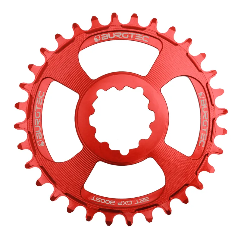 Burgtec GXP Boost 3mm Chainring in Race Red